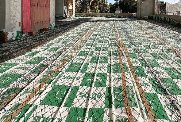 Piso aquecido em todo o apartamento